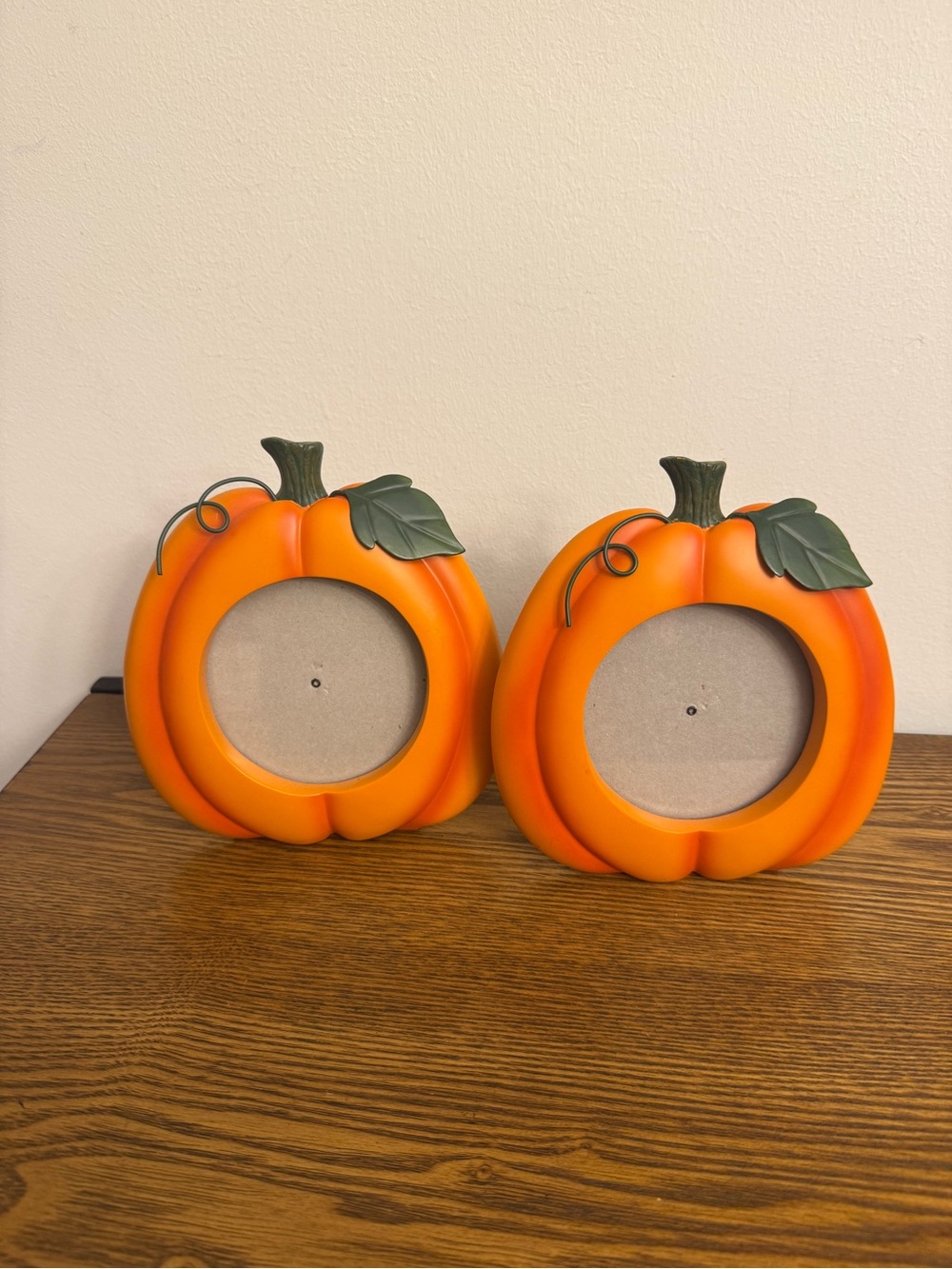 Celebrate Together Kohl’s Fall Pumpkin Photo Frames - Set of 2 (NWT)
